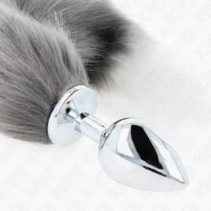 Kink Pleasure Plugs-Anal Plug Größe L 10 X 4 cm mit Schwanz · BDSM-Zubehör (Bild 4)