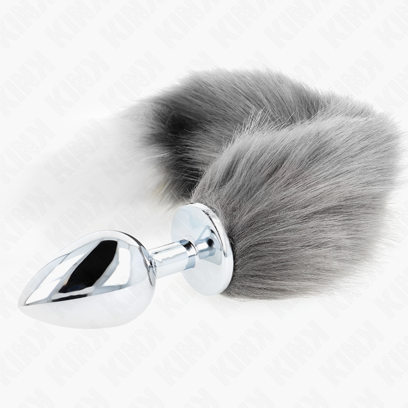 Kink Pleasure Plugs-Anal Plug Größe L 10 X 4 cm mit Schwanz · BDSM-Zubehör (Bild 3)