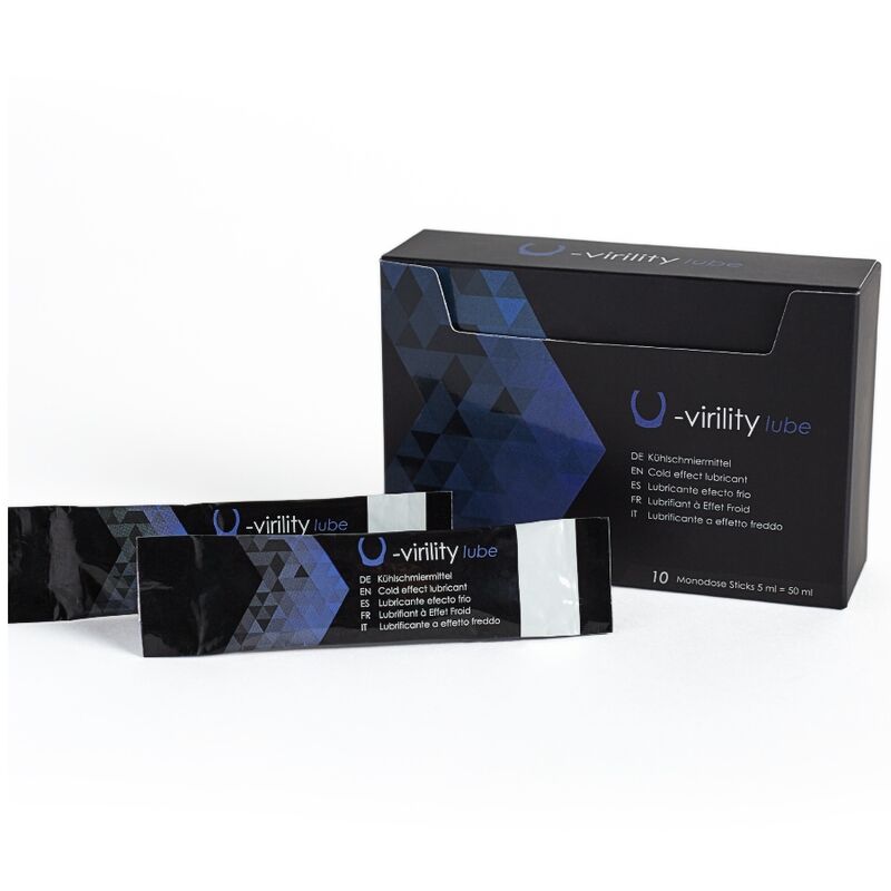 500cosmetics-U-virility Lube Gleitgel mit Kühleffekt 10 x