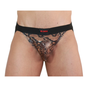 Burn-002 Jockstrap Snake Schwarz · Herrenunterwäsche (Bild 2)