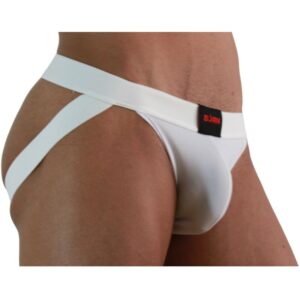 Burn-007 Jock Lycra Weiß · Herrenunterwäsche