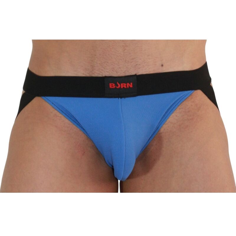 Burn-008 Jock Blau/Schwarz · Herrenunterwäsche (Bild 2)