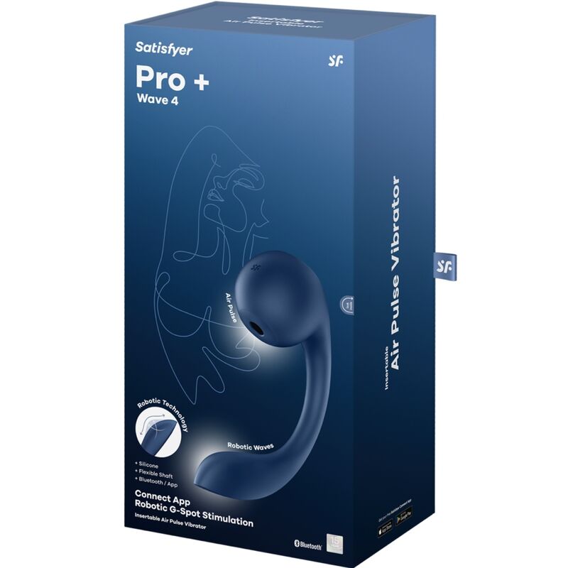 Satisfyer Air Pulse-Pro+ Wave 4 Stimulator G-spot & Air Pulse · Vibratoren (Bild 5)