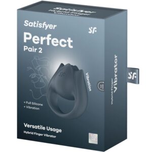 Satisfyer Partner-Perfect Pair 2 2-in-1 Penisring und · Vibratoren (Bild 9)