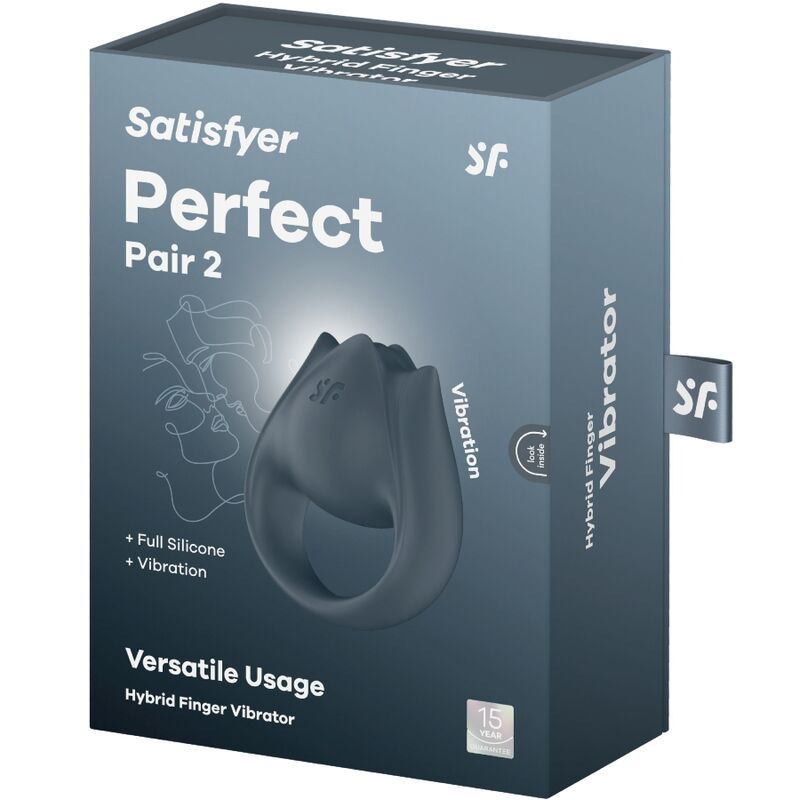Satisfyer Partner-Perfect Pair 2 2-in-1 Penisring und · Vibratoren (Bild 9)