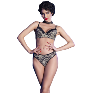 Chilirose-CR-4727 Bikini 2-teilig Wildcat