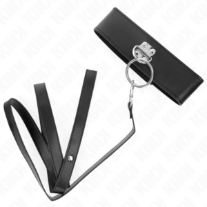 Kink Collar & Gag-Halsband mit Armband 116 cm mit Armband Imitation · Bondage & Handschellen (Bild 6)