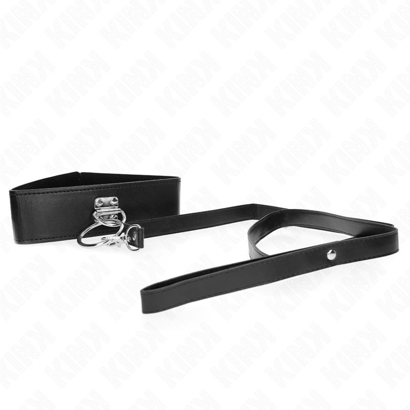 Kink Collar & Gag-Halsband mit Armband 116 cm mit Armband Imitation · Bondage & Handschellen (Bild 5)