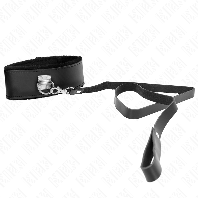 Kink Collar & Gag-Halskette mit Gürtel 116 cm mit Lederarmband · Bondage & Handschellen (Bild 3)