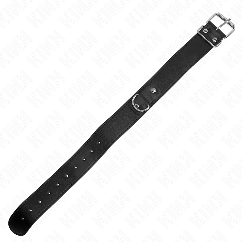 Kink Collar & Gag-Halskette mit Gürtel 116 cm, Gürtel Schwarz · Bondage & Handschellen (Bild 3)