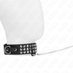 Kink Collar & Gag-Halskette mit Armband 65 cm, 37-42 einstellbar · Bondage & Handschellen