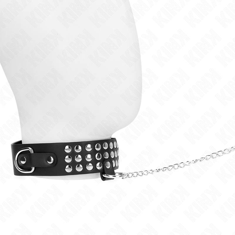 Kink Collar & Gag-Halskette mit Armband 65 cm, 37-42 einstellbar · Bondage & Handschellen
