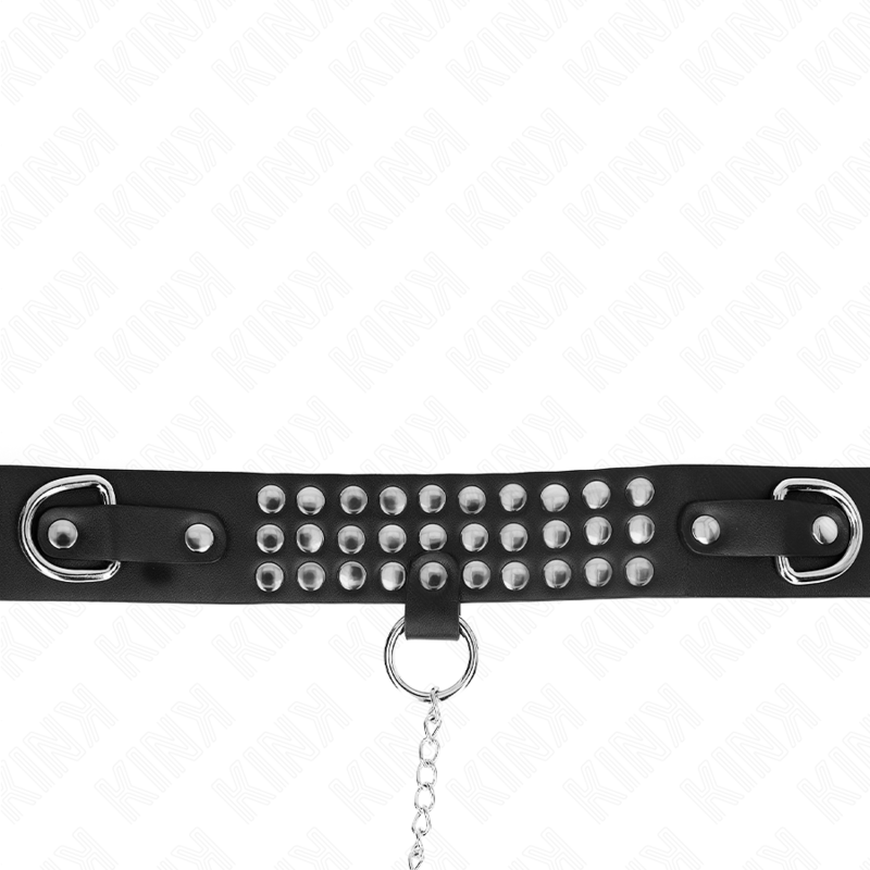 Kink Collar & Gag-Halskette mit Armband 65 cm, 37-42 einstellbar · Bondage & Handschellen (Bild 5)
