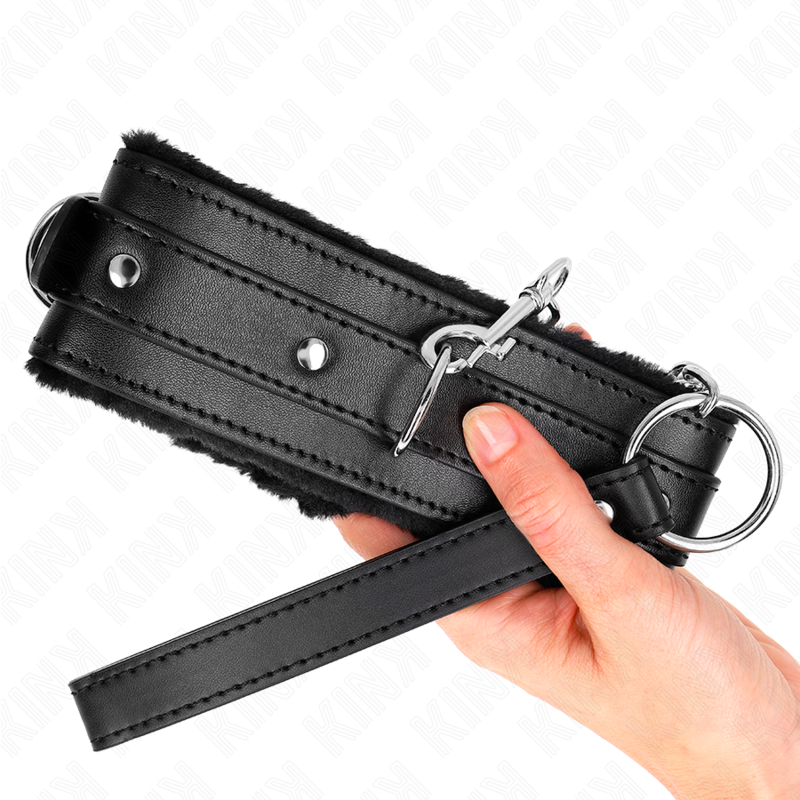 Kink Collar & Gag-Kleben mit Hals 65 cm mit Schwarz 36-42 Einschränkungen · Bondage & Handschellen (Bild 6)