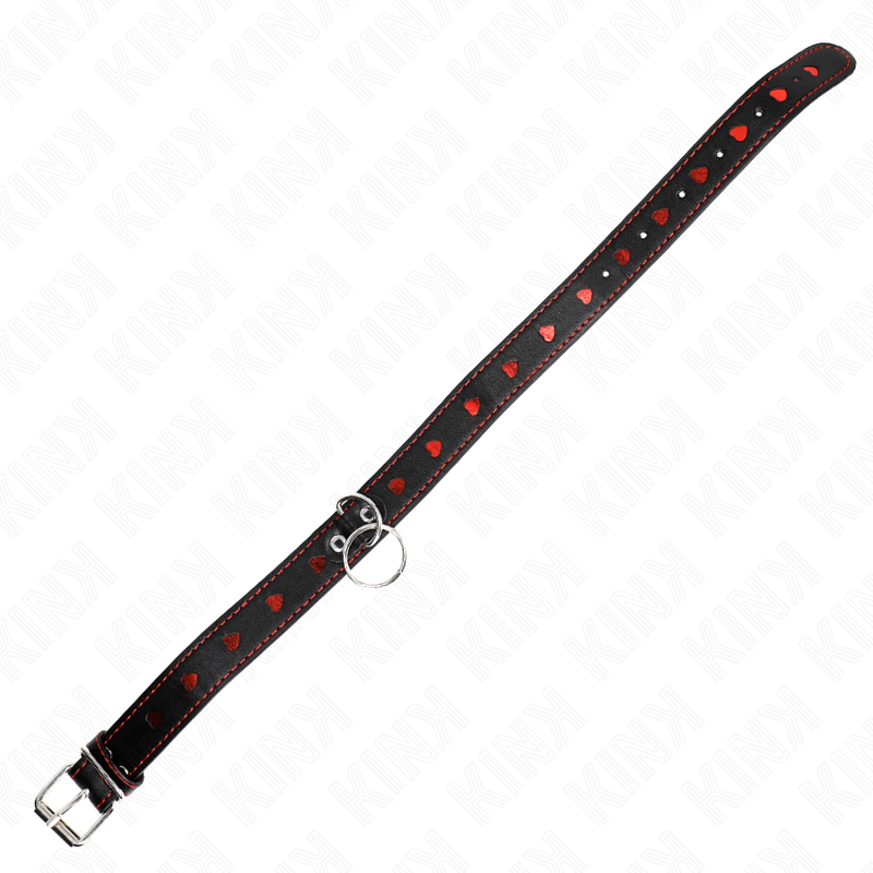 Kink Collar & Gag-Halskette mit Armband 65 cm Details Herz 52.5 X 2.5 cm · Bondage & Handschellen (Bild 4)