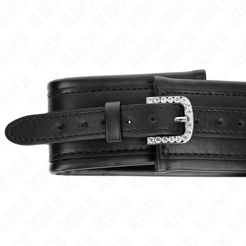 Kink Collar & Gag-Halskette mit Armband und glänzendem Verschluss 65 · Bondage & Handschellen (Bild 3)