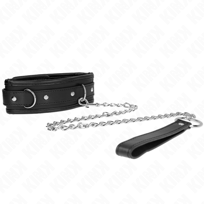 Kink Collar & Gag-Basic Hals mit Hals 65 cm Modell 1 53 X 6 · Bondage & Handschellen (Bild 4)
