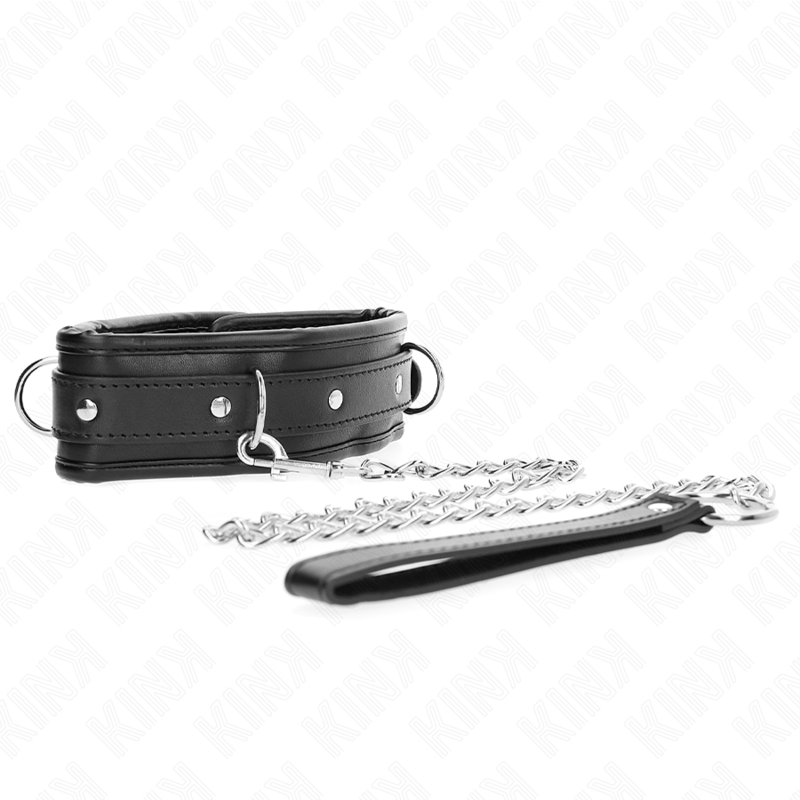 Kink Collar & Gag-Halskette Massiv mit Gürtel 65 cm Modell 1 · Bondage & Handschellen (Bild 2)