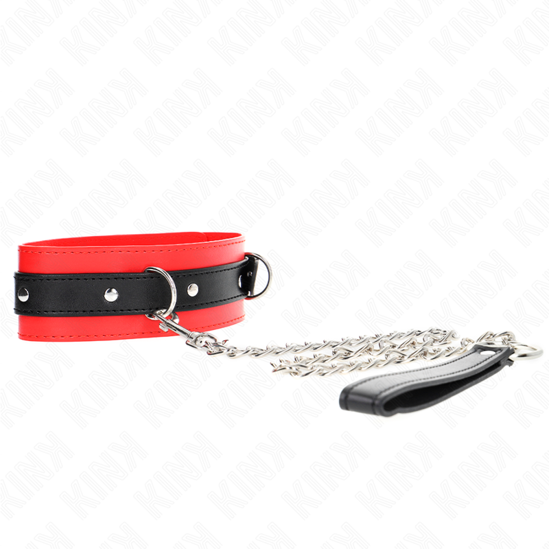 Kink Collar & Gag-Halskette mit 65 cm Armband und Leine 54 X 4.5 cm · Bondage & Handschellen (Bild 3)