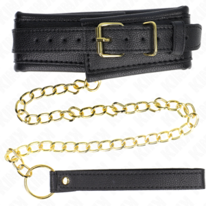 Kink Collar & Gag-Halskette mit Band Imitation Lederschaum Modell 1 · Bondage & Handschellen (Bild 6)