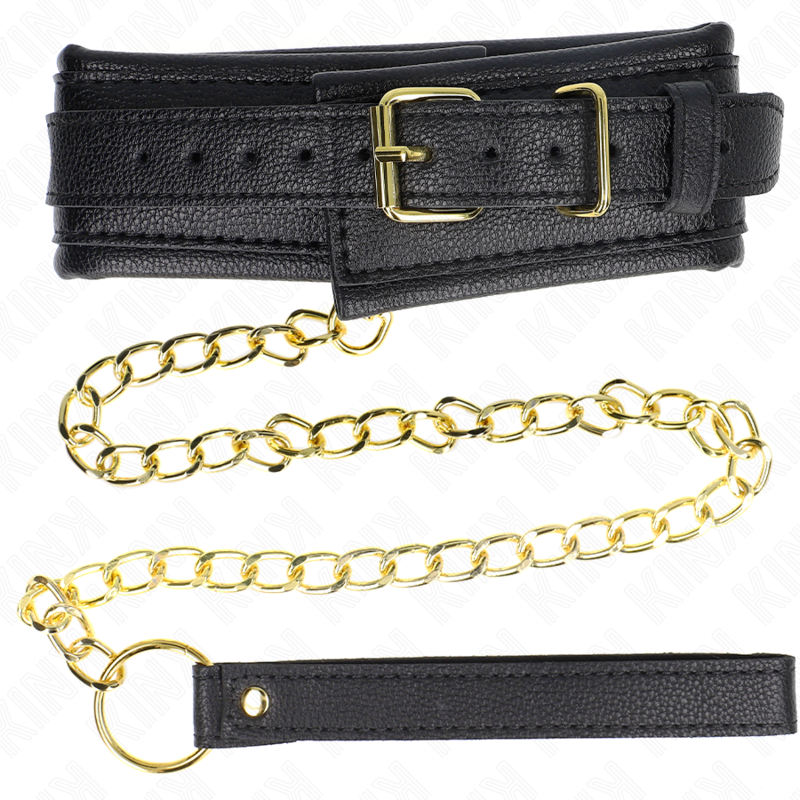 Kink Collar & Gag-Halskette mit Band Imitation Lederschaum Modell 1 · Bondage & Handschellen (Bild 6)