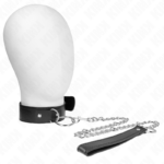 Kink Collar & Gag-Basic Halskette mit Halsband Modell 4 Einstellbar 36-43 · Bondage & Handschellen
