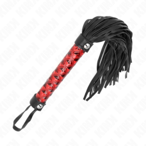 Kink Impact & Touch-Peitsche Diamant-Muster 40 cm