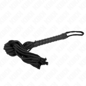 Kink Impact & Touch-Peitsche Seil Schwarz 56 cm · BDSM-Zubehör (Bild 2)