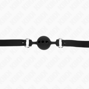 Kink Collar & Gag-Integrale Silikon Gag 55 X 2 cm mit Kugel 4 · Bondage & Handschellen (Bild 5)
