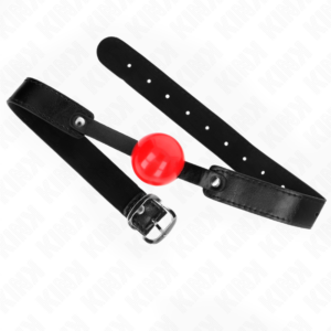 Kink Collar & Gag-66 X 2.5 cm Einstellbarer 41-61 cm-TPE-Armband · Bondage & Handschellen (Bild 2)