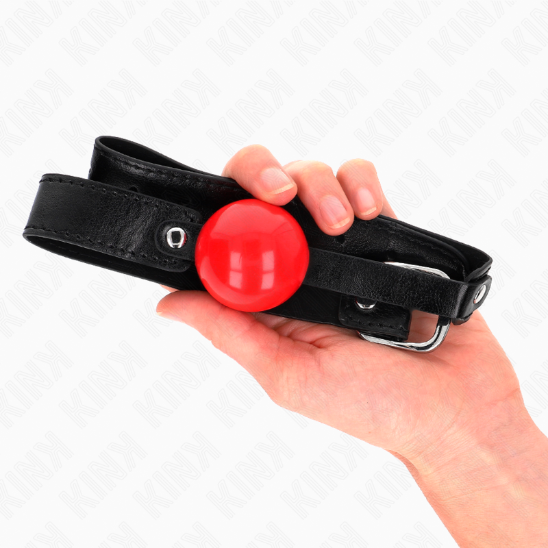 Kink Collar & Gag-66 X 2.5 cm Einstellbarer 41-61 cm-TPE-Armband · Bondage & Handschellen (Bild 5)