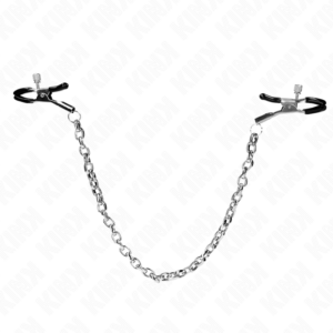 Kink Nipple Grip-Brustwarzen Brustwarzen Halskette Gross 30 cm-Metal · BDSM-Zubehör (Bild 4)