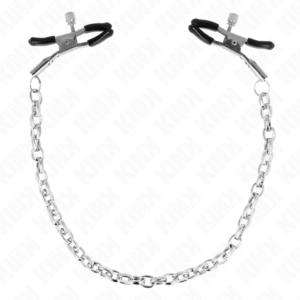 Kink Nipple Grip-Brustwarzen Brustwarzen Halskette Gross 30 cm-Metal · BDSM-Zubehör