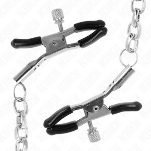 Kink Nipple Grip-Brustwarzen Brustwarzen Halskette Gross 30 cm-Metal · BDSM-Zubehör (Bild 3)