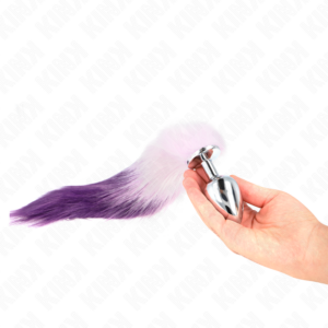 Kink Pleasure Plugs-Anal Plug Größe L 10 X 4 cm mit Schwanz · BDSM-Zubehör
