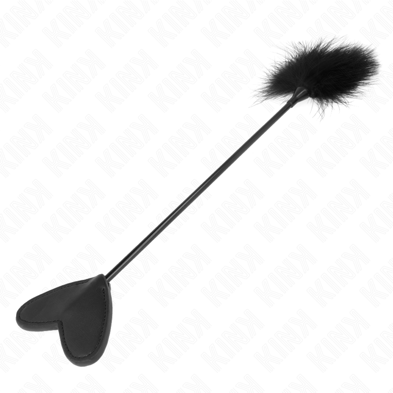 Kink Impact & Touch-Duster mit Pens und Paddle Herz 31 cm · Bondage & Handschellen (Bild 2)