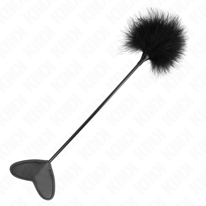 Kink Impact & Touch-Duster mit Pens und Paddle Herz 31 cm · Bondage & Handschellen (Bild 3)