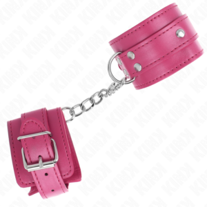 Kink Wrist Restraint-3 D-Ring Griffe für Polsini-Rosa · Bondage & Handschellen (Bild 3)