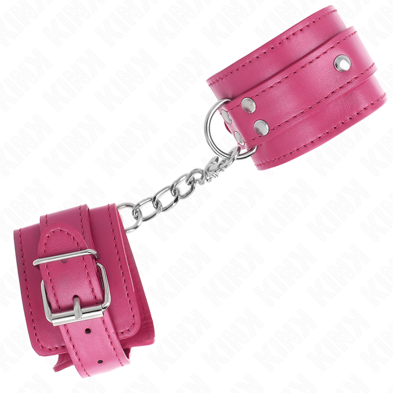 Kink Wrist Restraint-3 D-Ring Griffe für Polsini-Rosa · Bondage & Handschellen (Bild 3)