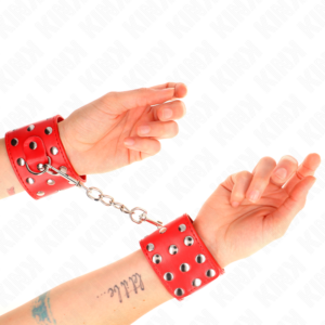 Kink Wrist Restraint-Handgelenkmanschetten mit Druckknöpfen, voll