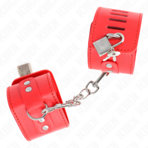 Kink Wrist Restraint-Handschellen für Handgelenke mit Verschluss · Bondage & Handschellen (Bild 3)