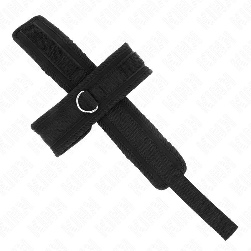 Kink Wrist Restraint-Cross Cuffs Black 34 X 5.5 cm · Bondage & Handschellen (Bild 3)