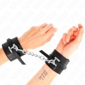Kink Wrist Restraint-Deluxe Handgelenkfesseln abschließbar