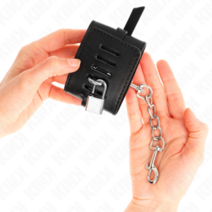 Kink Wrist Restraint-Handschellen für luxuriöse Handgelenke mit Block · Bondage & Handschellen (Bild 4)