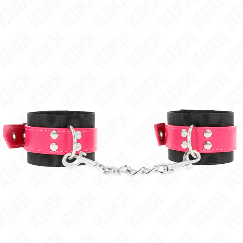Kink Wrist Restraint-Griff für Handgelenke aus schwarzem Nylon · Bondage & Handschellen (Bild 2)
