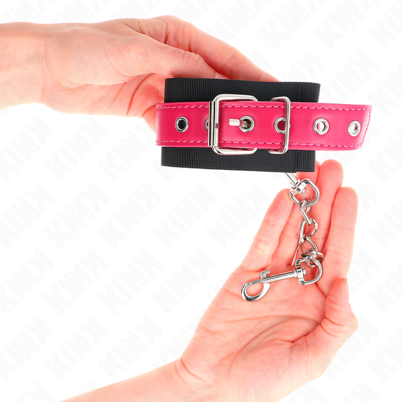 Kink Wrist Restraint-Griff für Handgelenke aus schwarzem Nylon · Bondage & Handschellen (Bild 4)