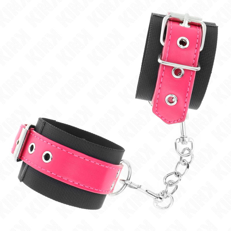 Kink Wrist Restraint-Griff für Handgelenke aus schwarzem Nylon · Bondage & Handschellen (Bild 3)
