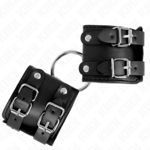 Kink Wrist Restraint-Feste Handgelenke für Handgelenke mit Ring und · Bondage & Handschellen (Bild 3)