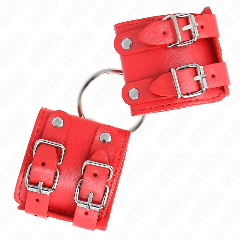 Kink Wrist Restraint-Feste Handschellen für Handgelenke mit Ring · Bondage & Handschellen (Bild 2)