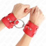 Kink Wrist Restraint-Feste Handschellen für Handgelenke mit Ring · Bondage & Handschellen